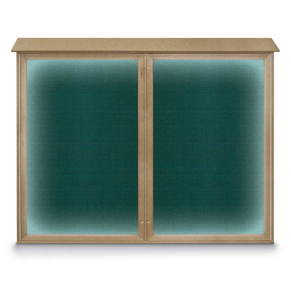 Double Door Enclosed Indoor Letterboard